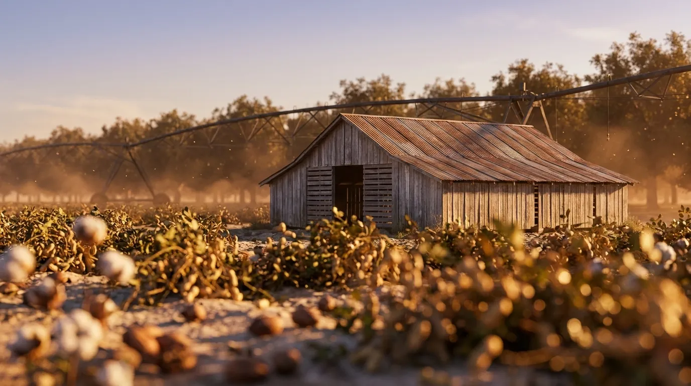 Illustrated landscape of Southwest Georgia / Dougherty Plain