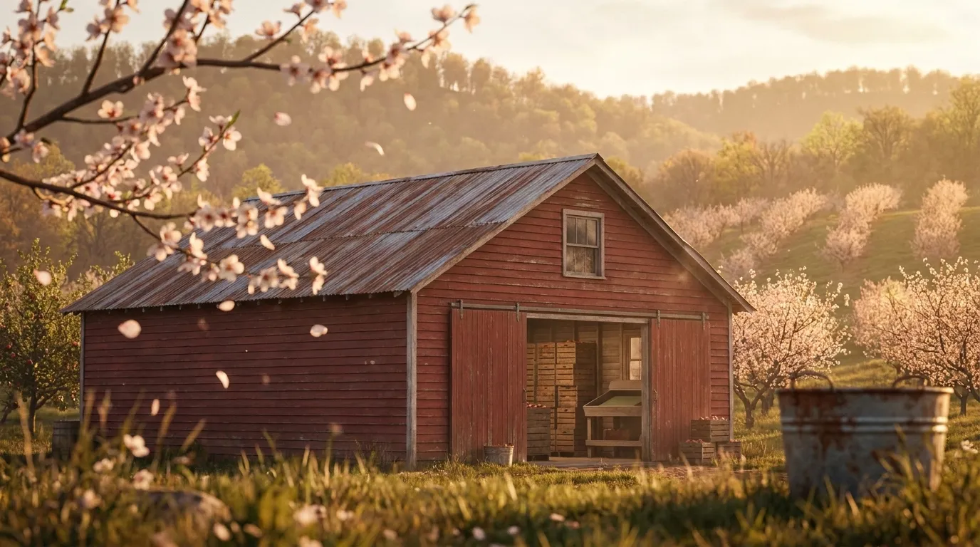 Illustrated landscape of Eastern Panhandle