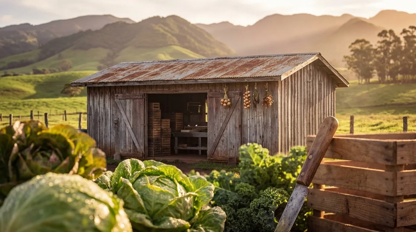 Illustrated landscape of Waimea & Kohala