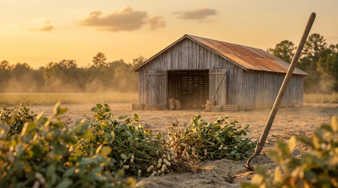 Illustrated landscape of Wiregrass Region (Southeast Alabama)