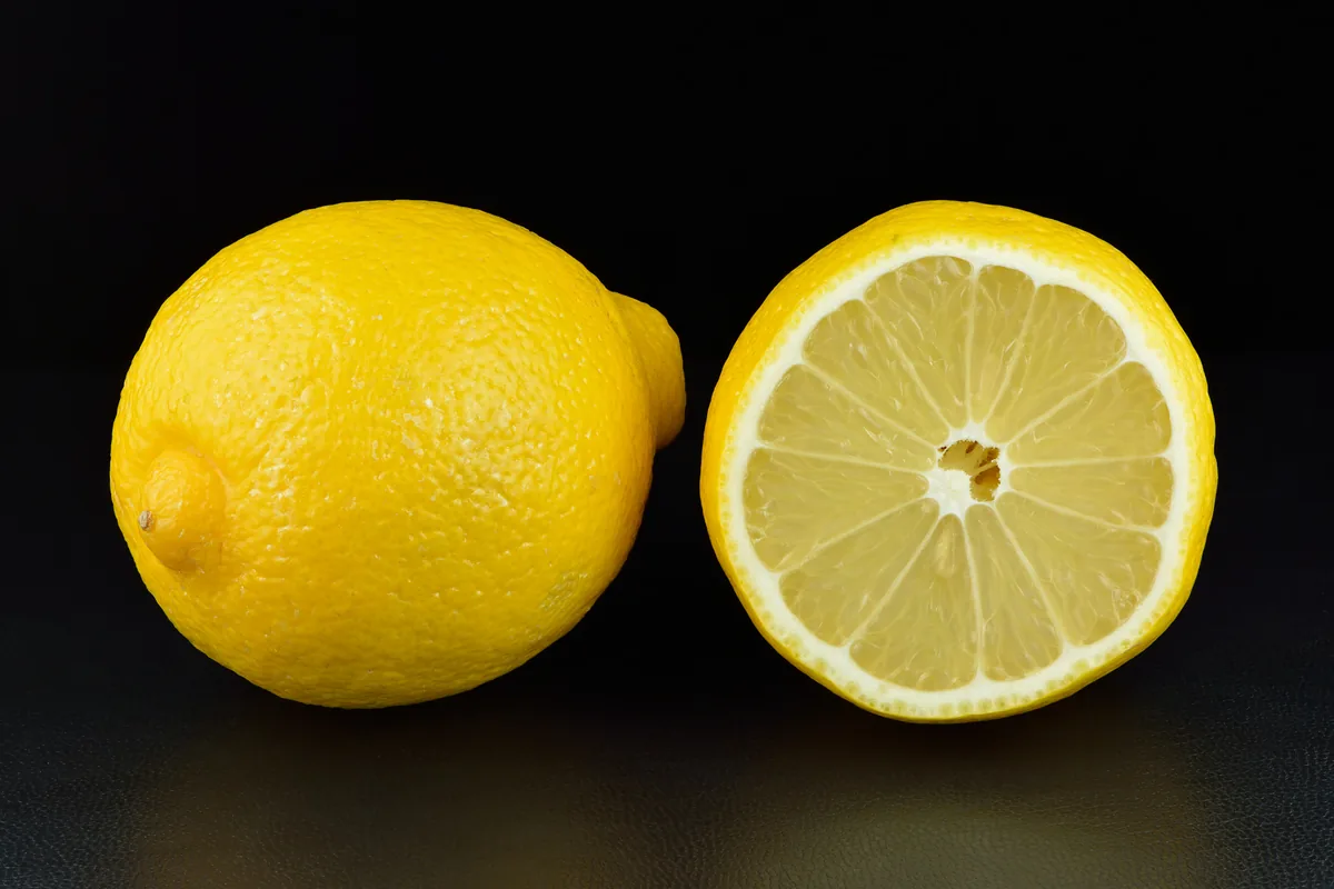 Photo: Ivar Leidus · CC BY-SA 4.0 · via Wikimedia Commons lemon (Citrus limon), photograph